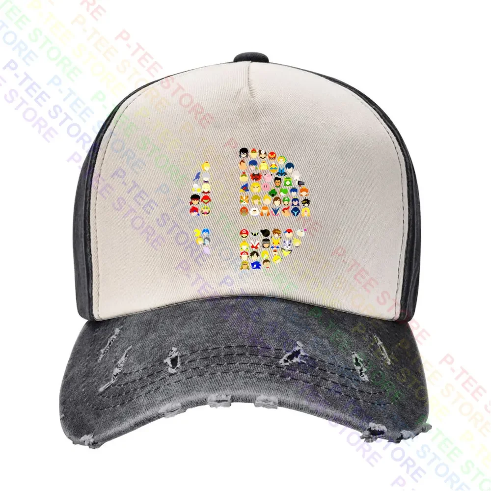 

Бейсбольная кепка Super Smash Bros Ultimate Snapback Caps Вязаная панама