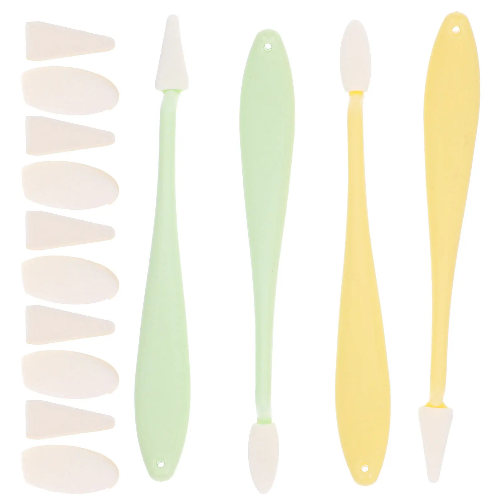 

4Pcs Sponge Sketch Eraser Blenders Set Plastic Art Blenders Sketch Drawing Supplies for Artists Blending Stumps