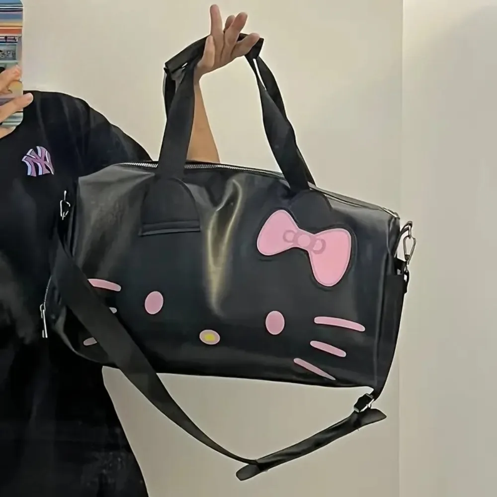 Hello Kitty Travel Baby Diaper Bag Large Capacity Crossbody Portable Fashion Handbag Lightweight Twitter Shoulder Bag