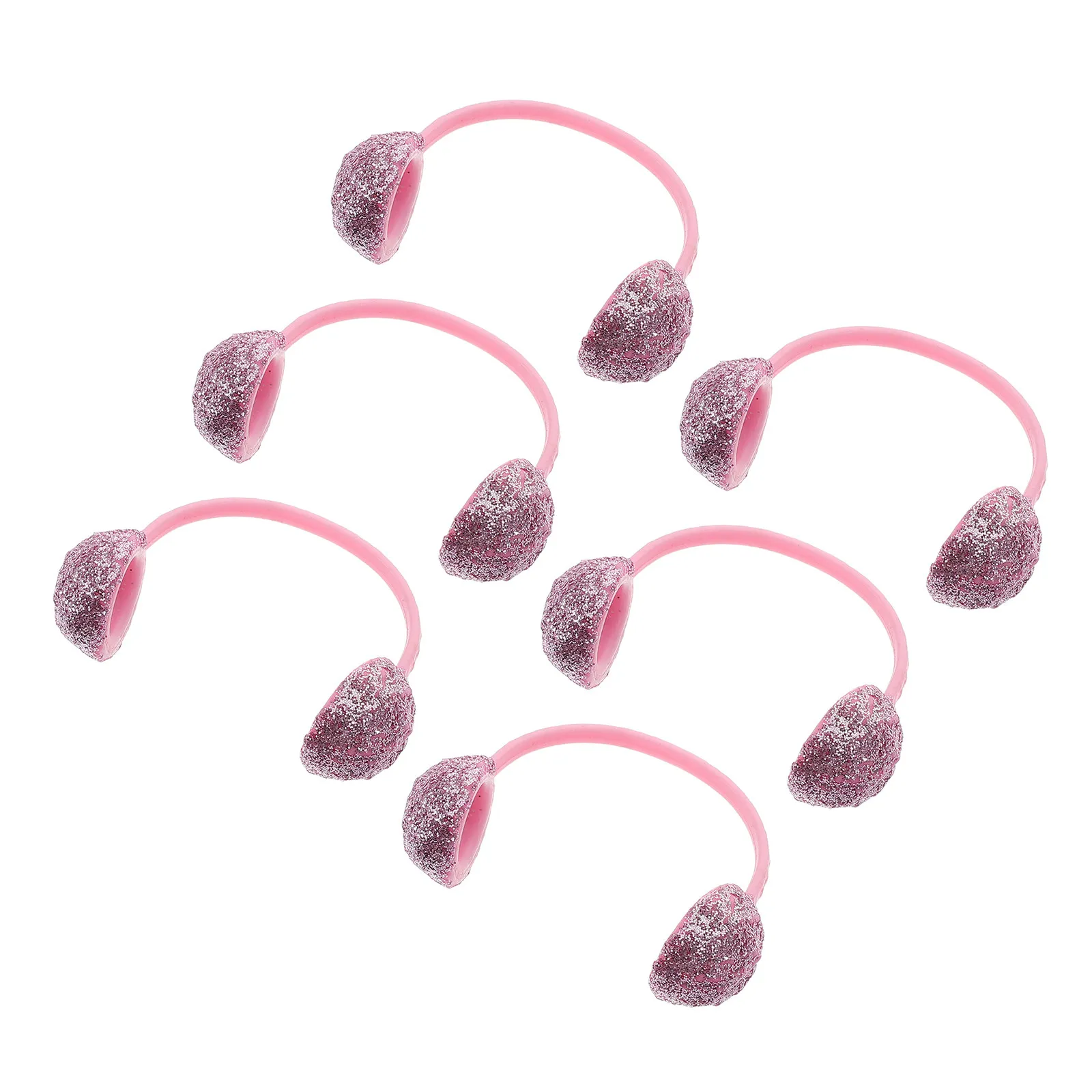

6Pcs Accessories Earmuff Cute Winter Styling Mini Hair Band Set Kids Reborn Baby Girl Headband Party Pretend Play Prop