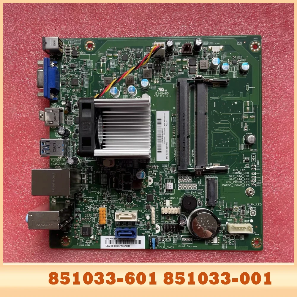 For H-P J3060 Integrated Display Motherboard 851033-601 851033-001 MINI-ITX DDR3 SDRAM Z97-G43 gaming