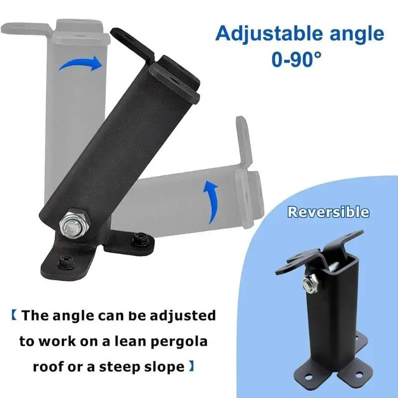 

Кронштейн для стояков крыши Пергола Стояки крыши Кронштейн балки для патио Беседка Крыша из нержавеющей стали Пергола Стояки