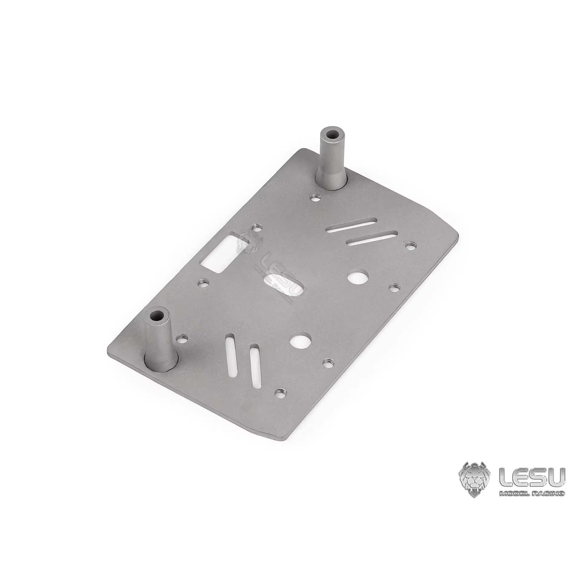 LESU Teile Metall-Fronthalterungen für Hydraulische Stützbeine 1/14 DIY RC Roll-on Roll-off Muldenkipper 3363 3348 TGS Kranwagenmodell – Detail 5