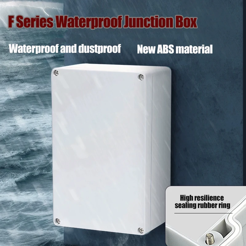 

Водонепроницаемая распределительная коробка для наружного применения F-типа - водонепроницаемая коробка для наружного мониторинга - пластиковая герметичная коробка для подключения питания