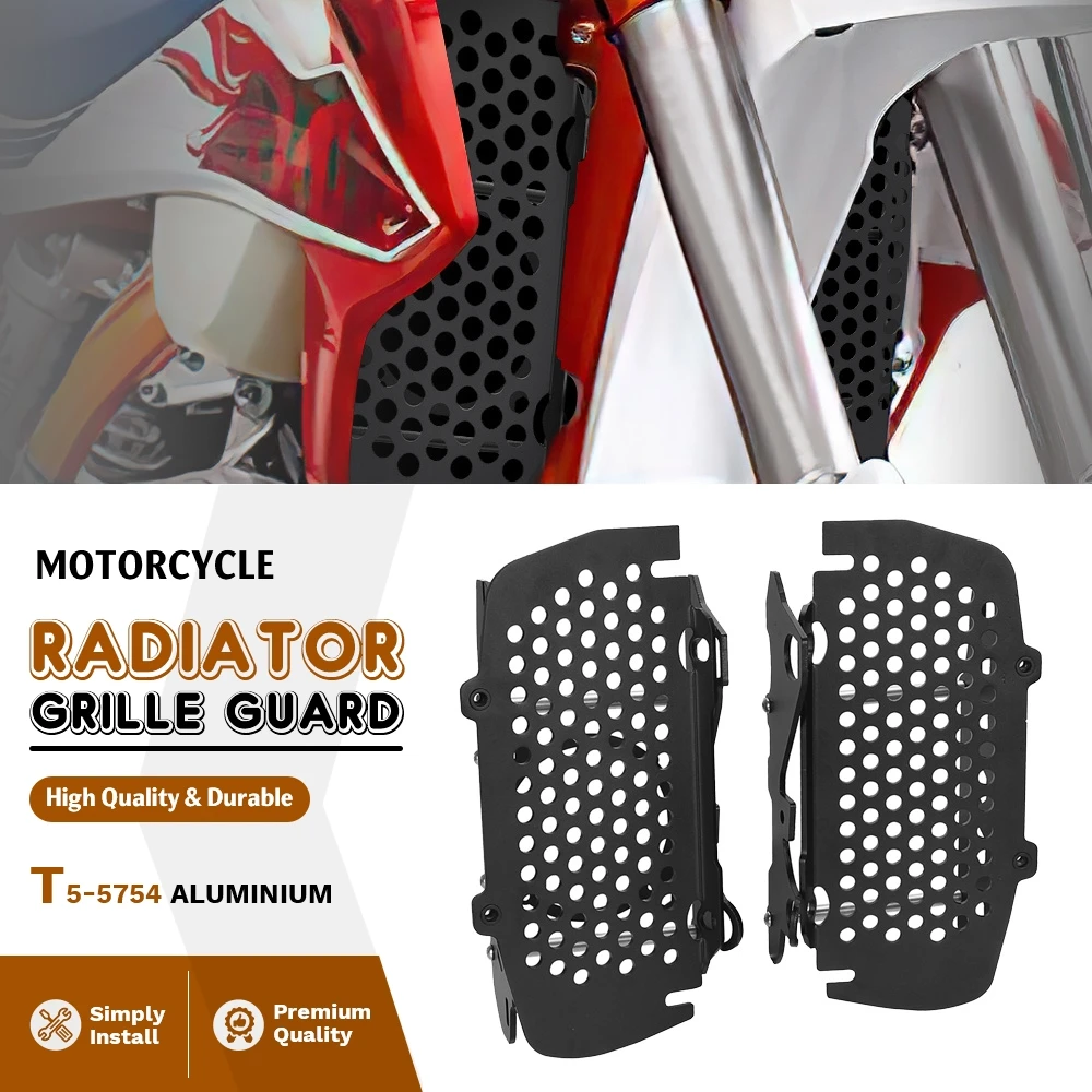 

Motorcycle Accessories Radiator Grille Guard Cover Protection FOR EXC XC XCW TPI 2T/4T MODEL 2020-2021-2022-2023-2024