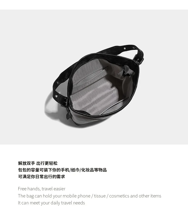 2025 Old Tote Bag Women's Large Capacity New Fashion Leisure Commuter Single Shoulder Crossbody Designer Luxury Bag