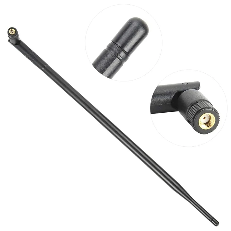 12dbi Wifi-Antenne, 2.4G/5G Dual Band Hoge Versterking Wifi-Antenne Met Rp-Sma-Connector Voor Draadloos Netwerk