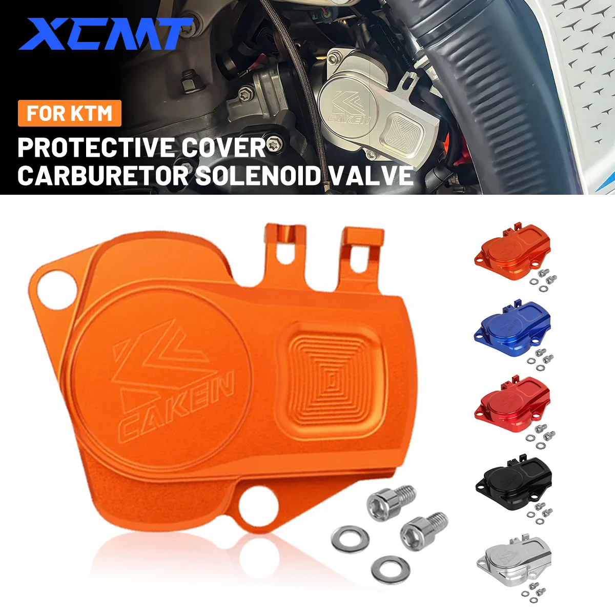 

2024 NEW Motorcycle CNC Right Exhaust Valve Control Cover For Husqvarna TC 125 TE 250i TX 300i 2024 KTM SX XC EXC XC-W 250 300