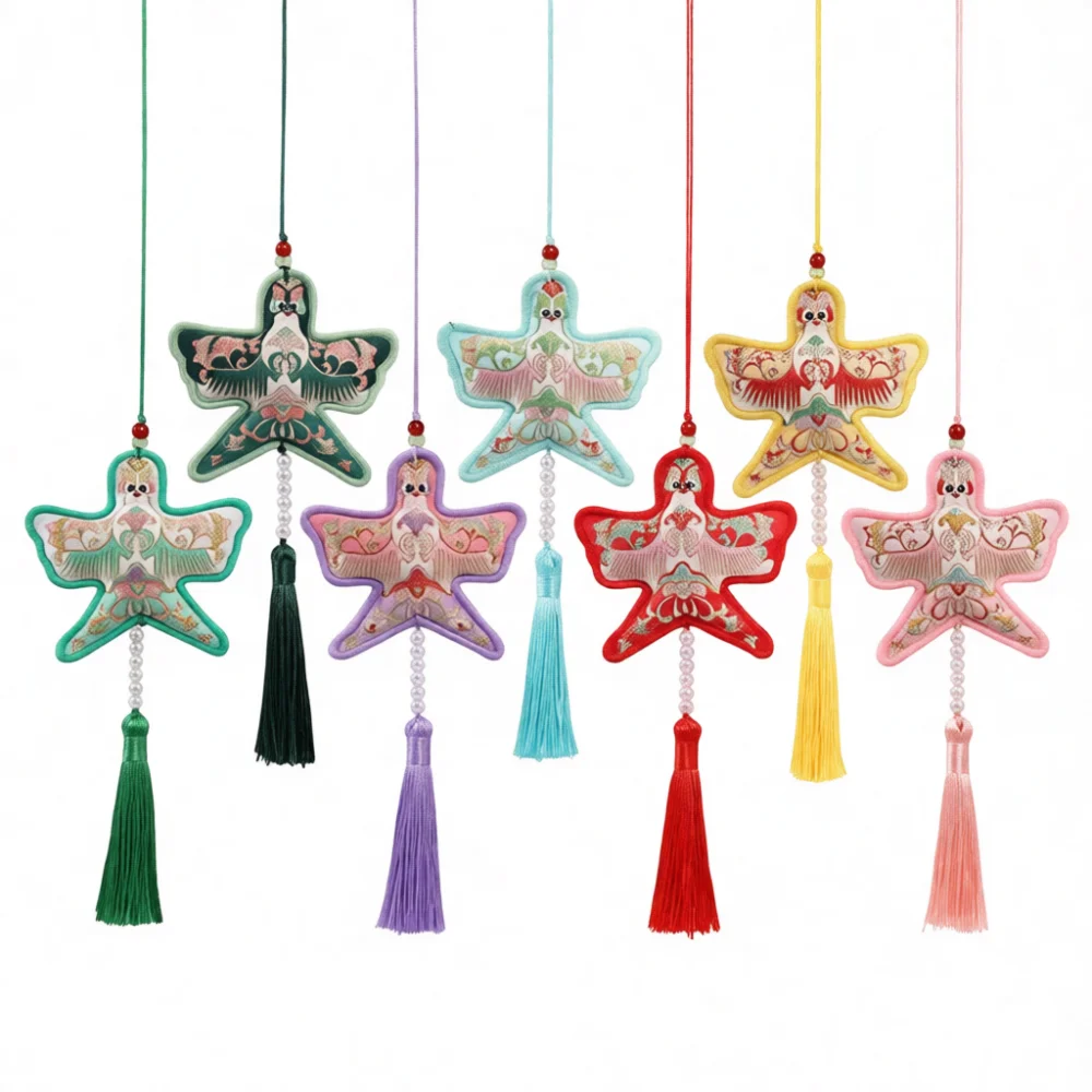 Decorative Kite Sachet Embroidery Fragrance Pouch Traditional Chinese Style Hanging Ornament Lucky Gift For Any Occasion