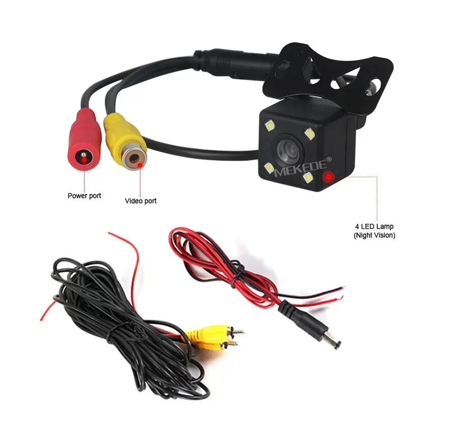 720/1080P AHD 170° Wide-angle Reverse Camera Fisheye Lens Car Vehicle Starlight Night Vision HD Universal Rear View Reversing