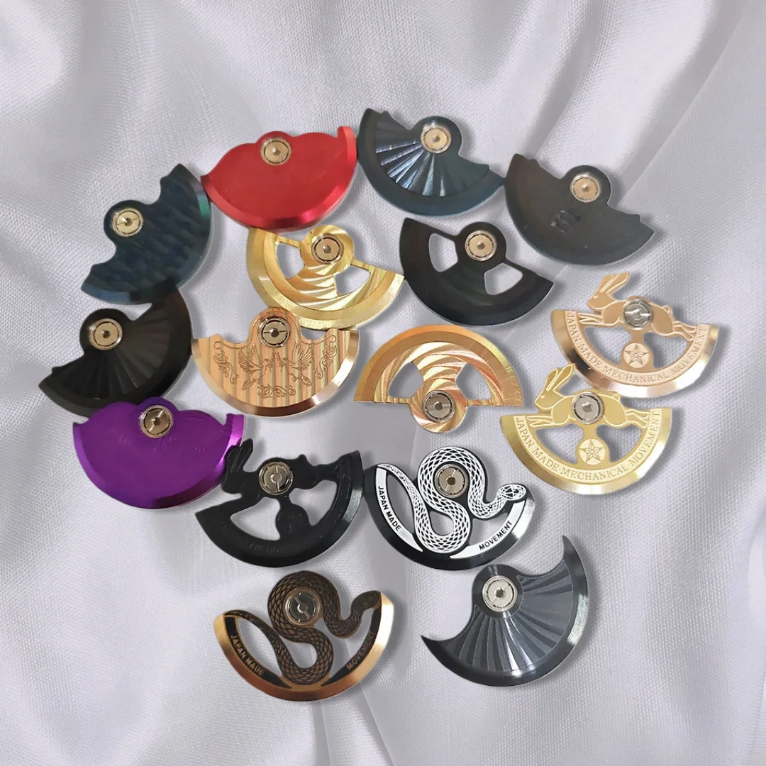 Mod NH35 NH36 Movement Hammer Rotor Fits NH34 NH36 NH38 NH70 4R35 4R36 7S26 6R Movement Pendulum Weight Watch Mechanical Repair