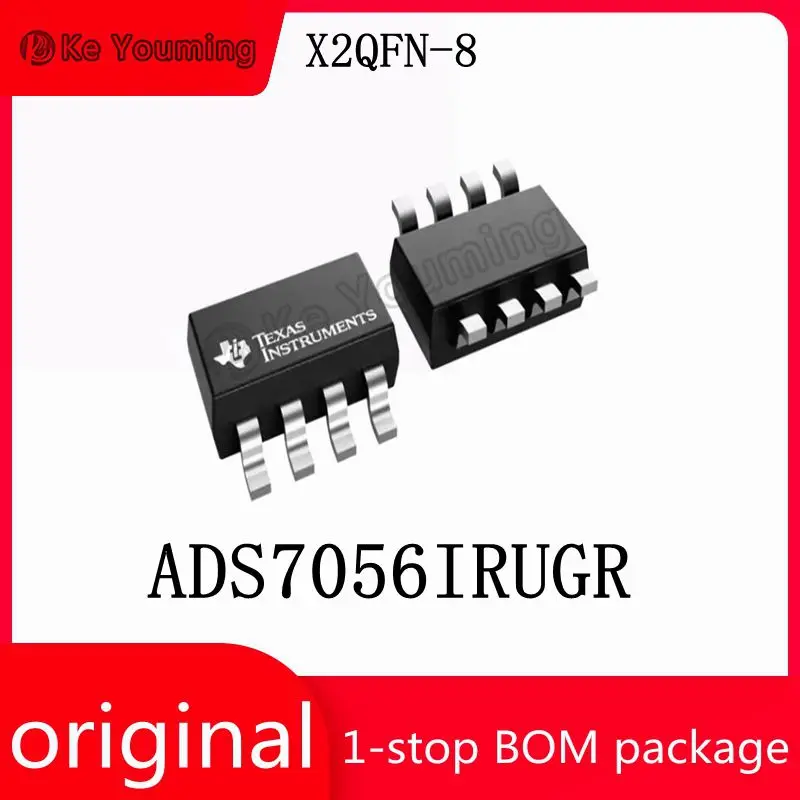 1PCS Integrated Circuit Data Acquisition Analog-to-Digital Converter, ADS7056IRUGR, X2QFN-8, IC, ADS7056IRUGR