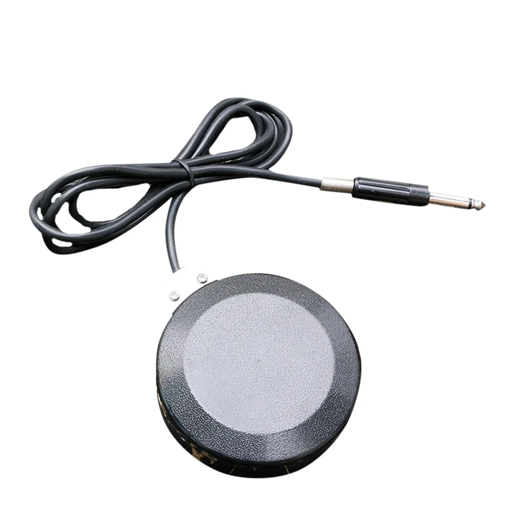 

Machine Foot Pedal Professional High Resilience Round Plastic Foot Foot Pedal (Black) Machine Foot Pedal
