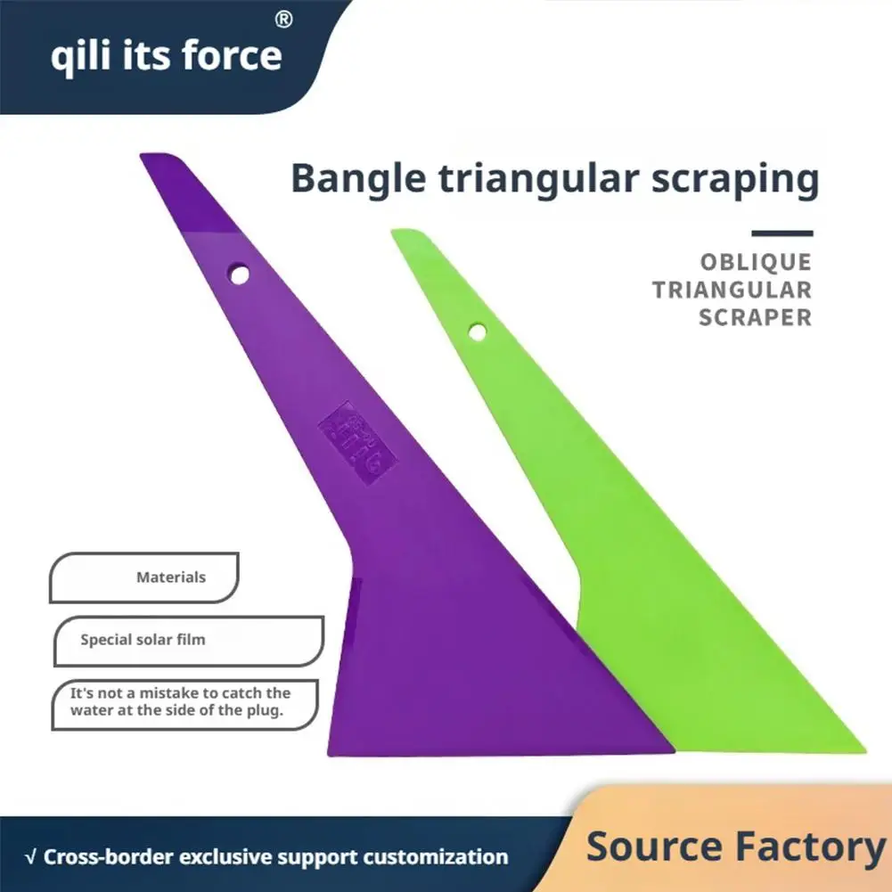 

4pcs/set Car Tint Application Tools Heat Resistant Squeegee Solar Film Water Removal Scraper Professional Window Tinting Kit