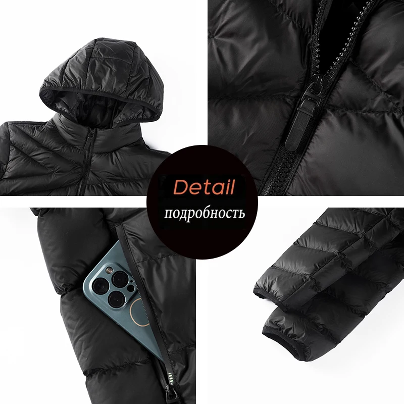 Men Winter New Thick Warm Waterproof  Parkas Jackets Coat Men Autumn Outwear Casual Windproof Hooded Detachable Hat Parkas Men