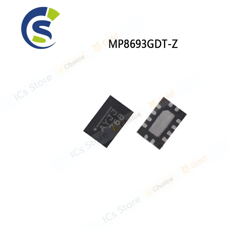 5 sztuk 10 sztuk nowy i oryginalny MP8693 MP8693GDT (AYJK AYJJ AYJF AYJ...) Chipset QFN-12 MP8693GDT-Z