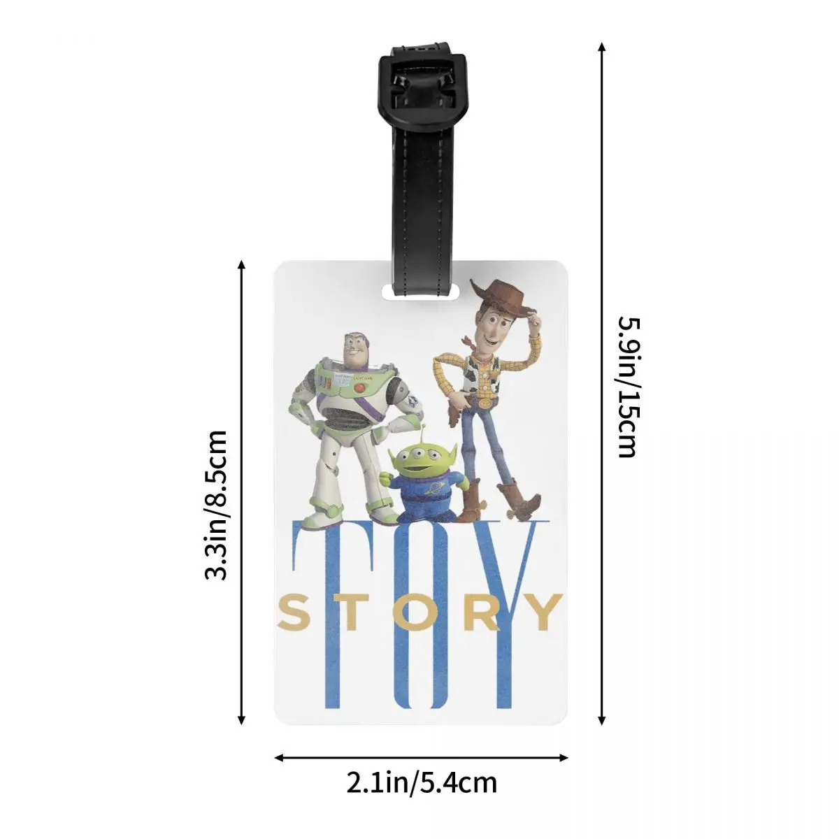 Мультяшные Детские бирки для багажа История игрушек, дорожный держатель для багажа с изображением Базза и светильника Вуди, бирки для багажа, сумка для багажа, искусственный самолет
