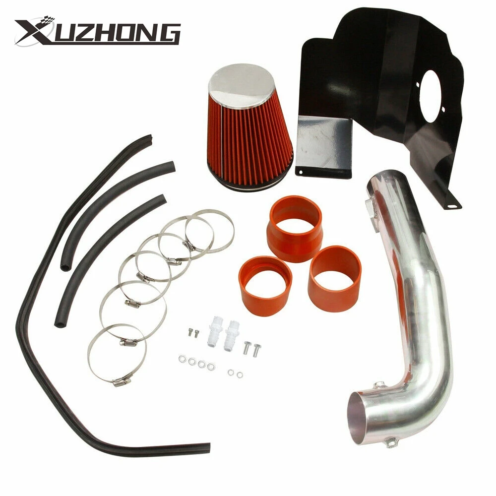 

Cold Air Intake Kit + Heat Shield For 2014-2020 Chevrolet GMC Cadillac 5.3L 6.2L