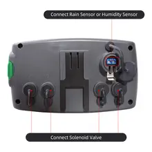 4-zone automatic garden watering system with timer #2