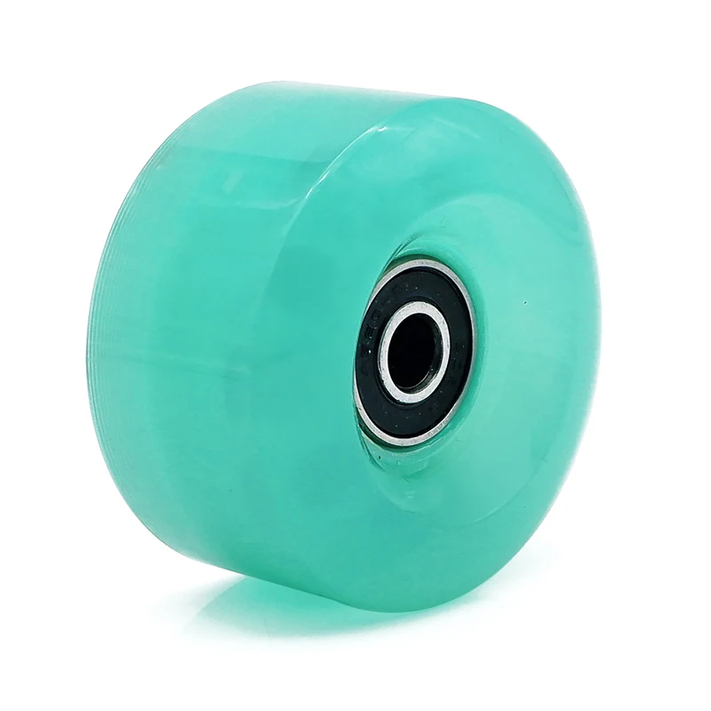 Double-row Roller Skates Wheels Skateboard Roller Skates Roller Skates PU Wheel Colored Wheels Accessories Wear-resistant Wheels