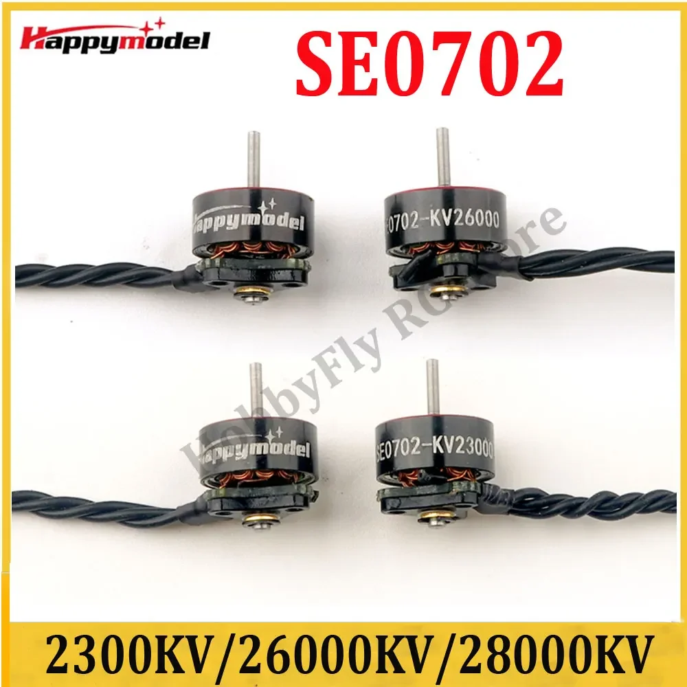 HappyModel SE0702 2300KV 26000KV 28000KV 1S Brushless Motor  for RC FPV Racing Freestyle 65mm 75mm Tinywhoop Mobula6 ELRS Drone