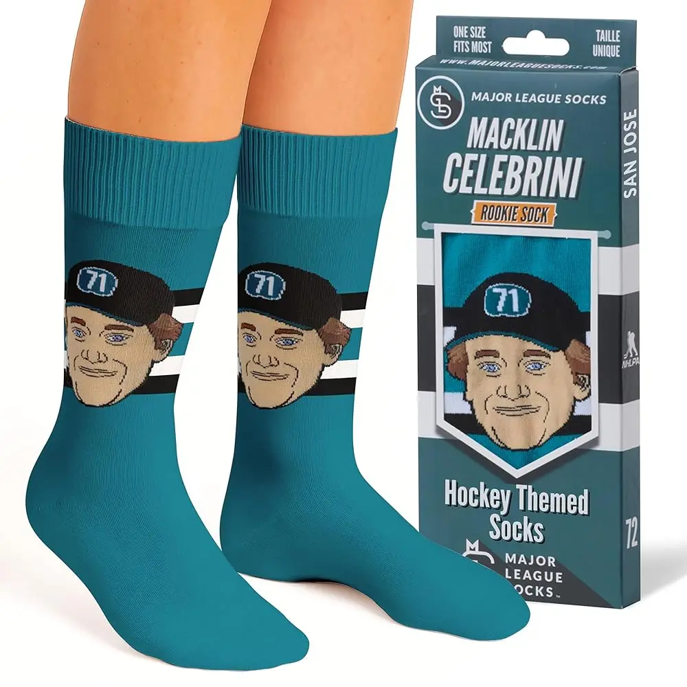 

- NHL San Jose Sharks - Various Players - Hockey Fan Holiday Gift Unisex Apparel (Size 7-13)