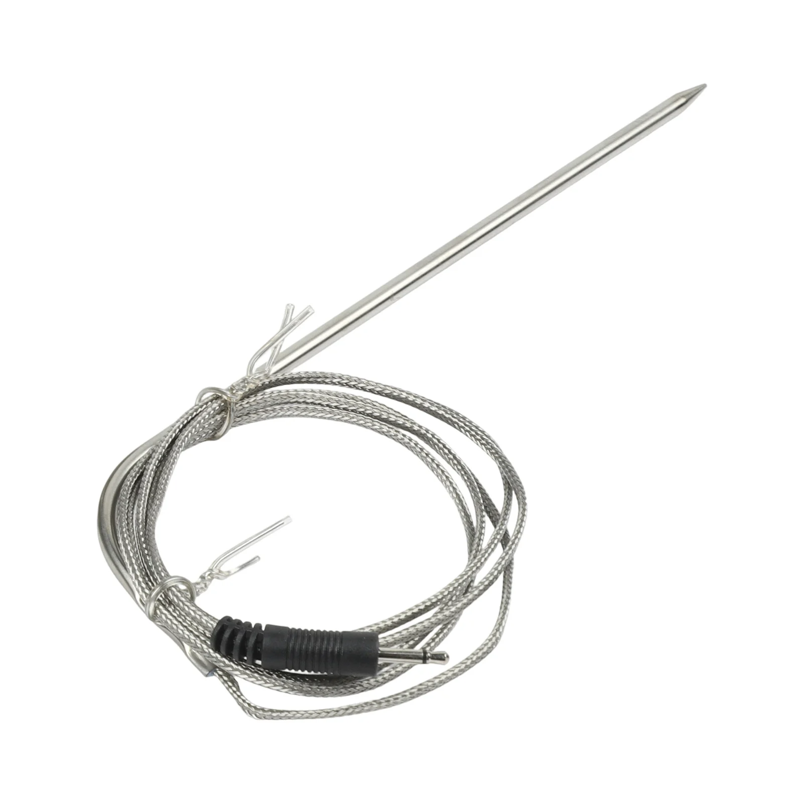 3PCS Replacement Probe Sensor Set for BBQ Thermometer with DC2 5 Connector Compatible with Pellet Grill and Oven Temperature Use
