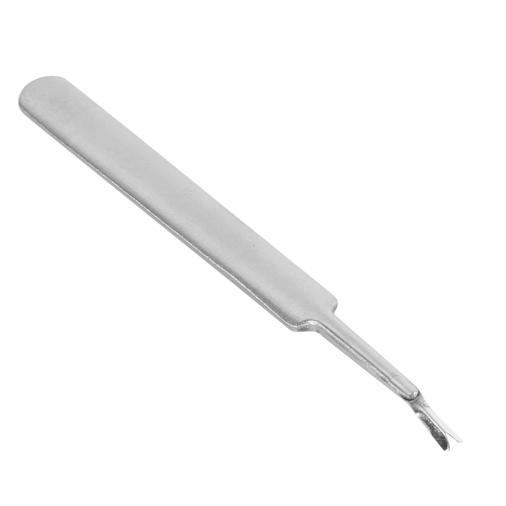 Cutitle Trimmer Rvs, Dode Huid Vork Trimmer Cutitle Vrouwen Manicure Nail Tool