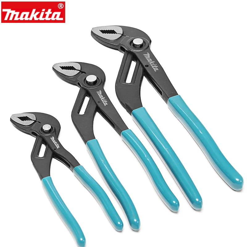 Makita B-65741 B-65763 Water Pipe Wrench Quick Wrench Multi-function Debuggable Active Plier Industrial Grade Water Pump Pliers