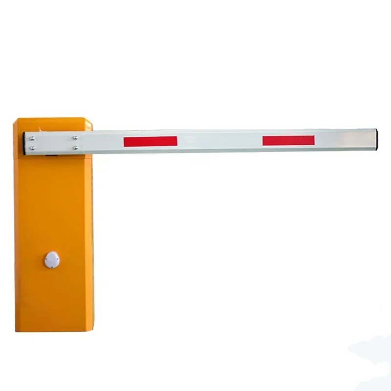 8 Mtr Long Access Control Rfid Car Parking Boom Auto Barrier Gate With Paying Machine System