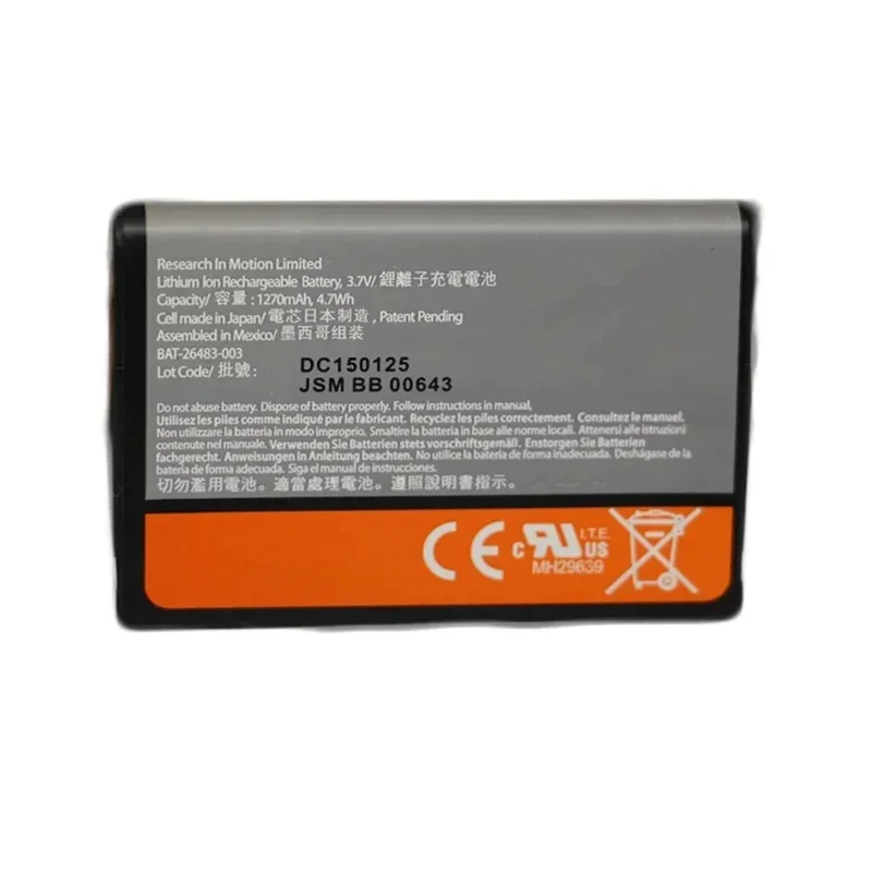 1270mAh F-S1 FS1 Replacement Mobile Phone Battery For Blackberry 9800 9810 High Quality batteries zm