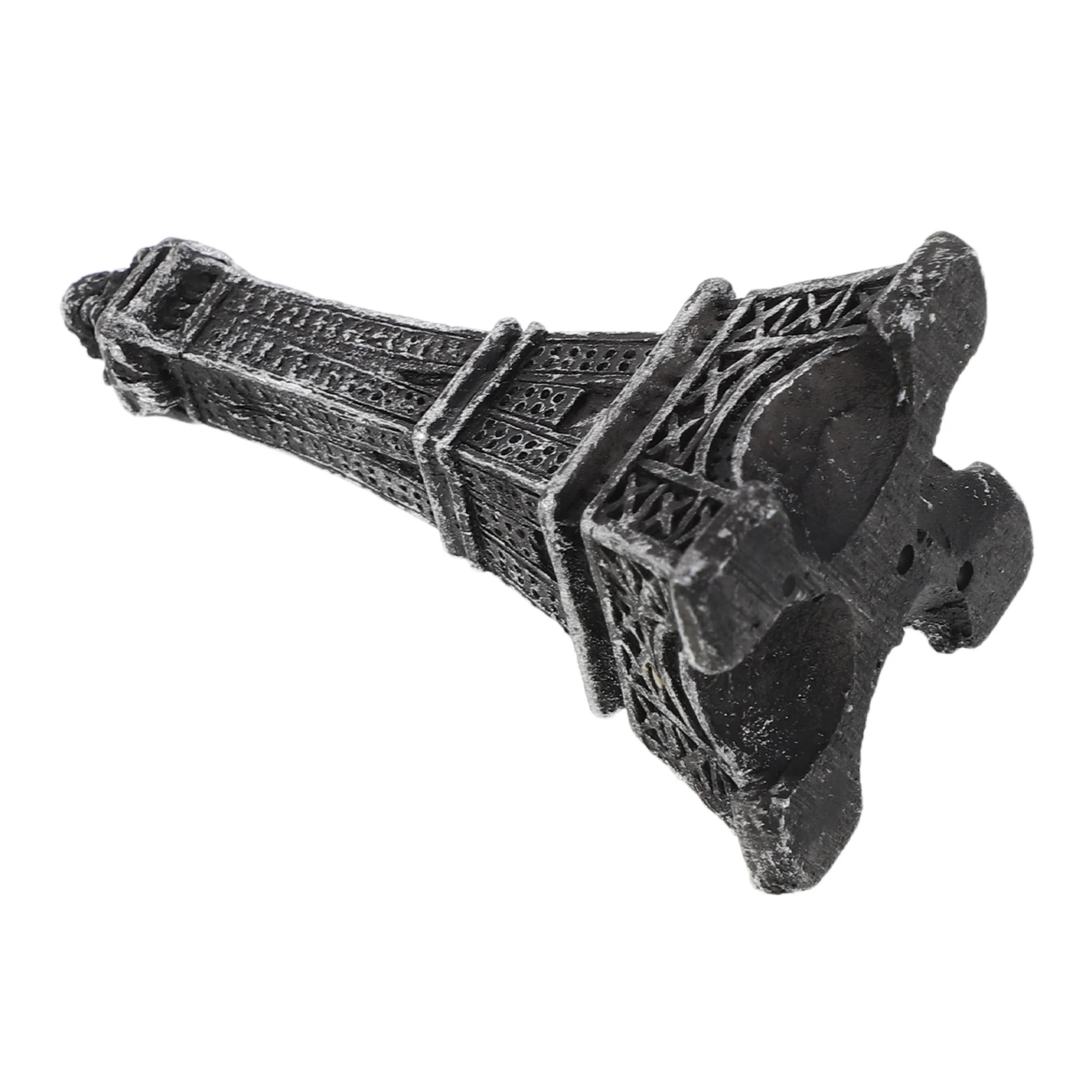 

Miniature Eiffel Tower Resin Crafted Tower Sculpture for Office Home Decor Desktop Accent Vintage Building Display Table