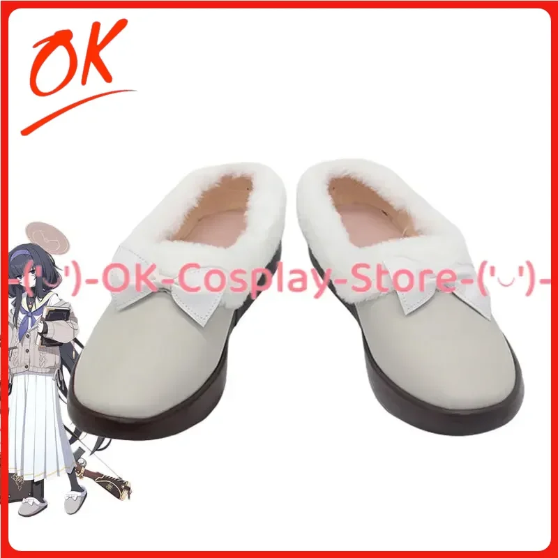 

[Customized] Blue Archive Kozeki Ui Cosplay Shoes Anime Game Roleplay Costume Prop Halloween Carnival Holiday PU Leather Boots