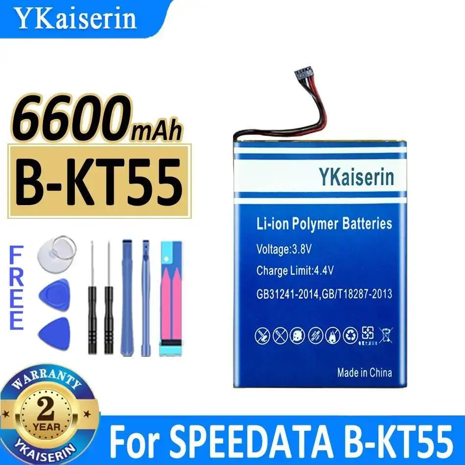 

Аккумулятор для мобильного телефона высокой емкости 6600 мАч для Speedata B-KT55