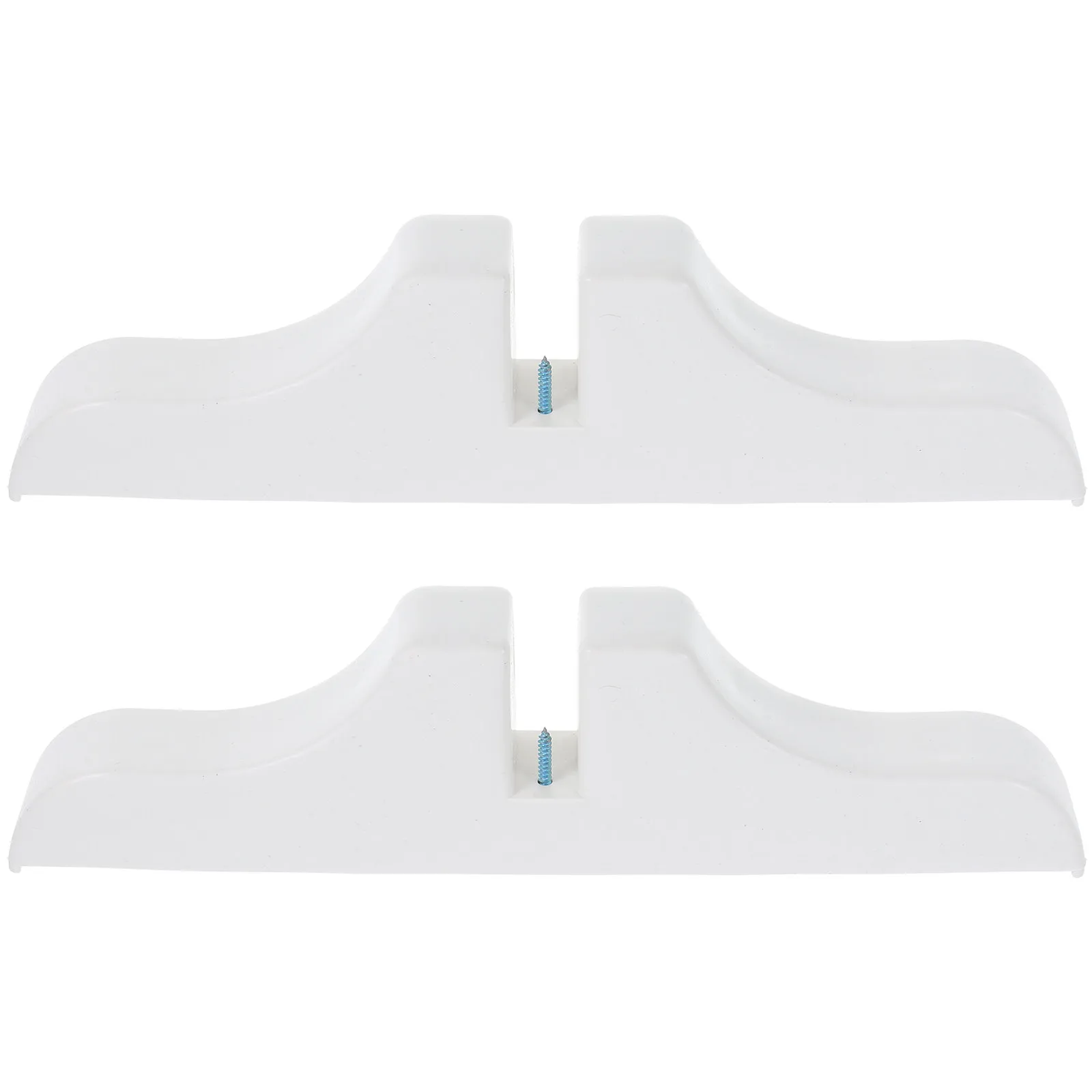 

2Pcs Thickened Divider Stand Heavy-Duty Privacy Screen Base Wear-Resistant Plastic Room Divider Bracket for Living Room Bedroom
