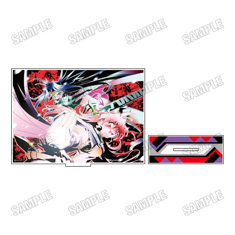 Anime Slayers 15cm Lina Inverse Gourry Gabriev Tabletop Decorations Acrylic Stand Model Keychains Character Merchandise