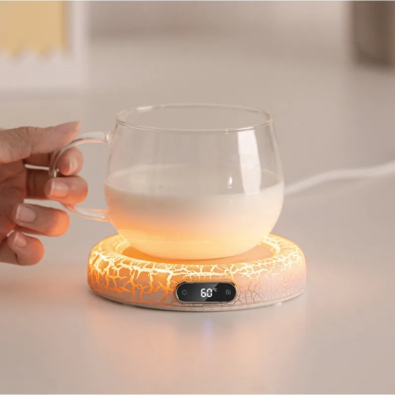 Elektrische Kopwarmer Met Lava-Verwarmingstechnologie En Slimme Temperatuurregeling Voor Koffie En Melk