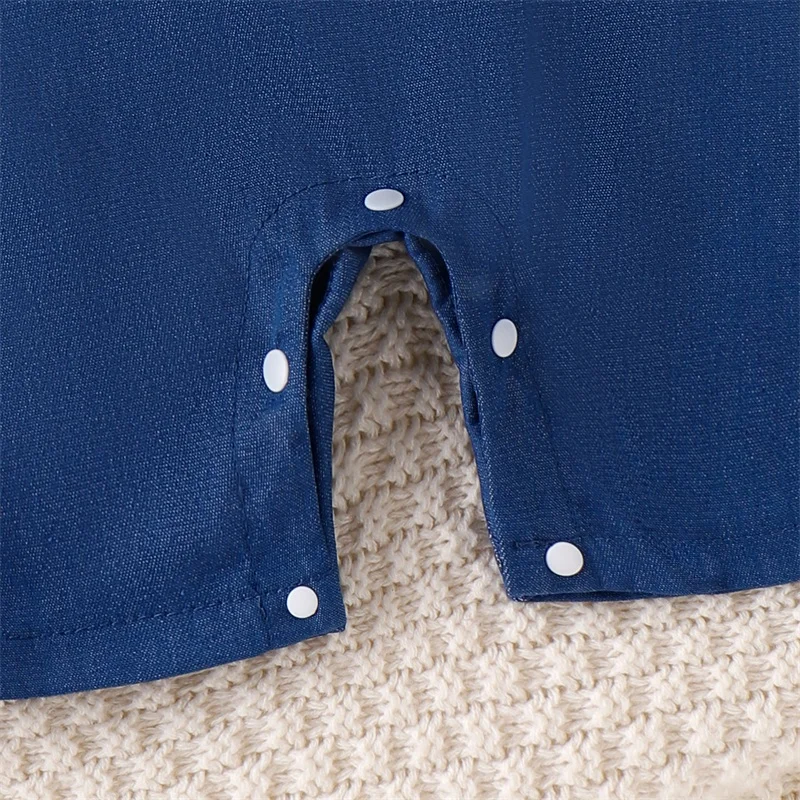 Newborn Baby Boy Striped Romper Round Neck Short Sleeve Car Patch Fake Two-Pieces Playsuit Short Jumpsuit Infant Summer Clothes