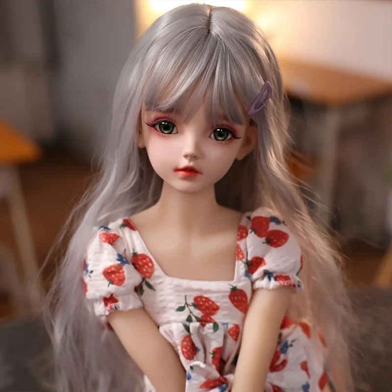 70CM Campus Stijl Anime Pop met Dubbele Paardenstaart, TPE Soft Body Poseable Figuur, Home Decor Collectible, USA Verkoper Lokale Verzending