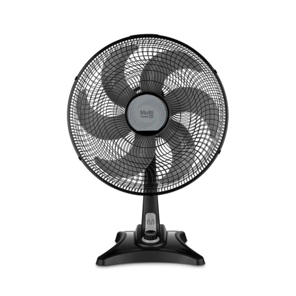 Table Fan 40cm Turbo 130W 220V Black Multi - VL404