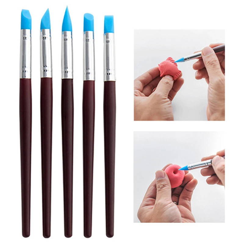 5Pcs/Set Silicone C…