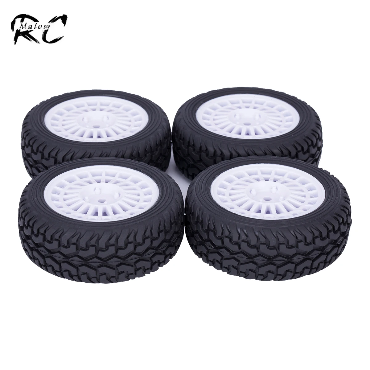 75MM Rubber Plastic Wheels Tire for 1/10 1/14 1/16 RC Rally Racing Car TAMIYA Wltoys Wltoys HSP HPI TT01 TT02 Upgrades Parts