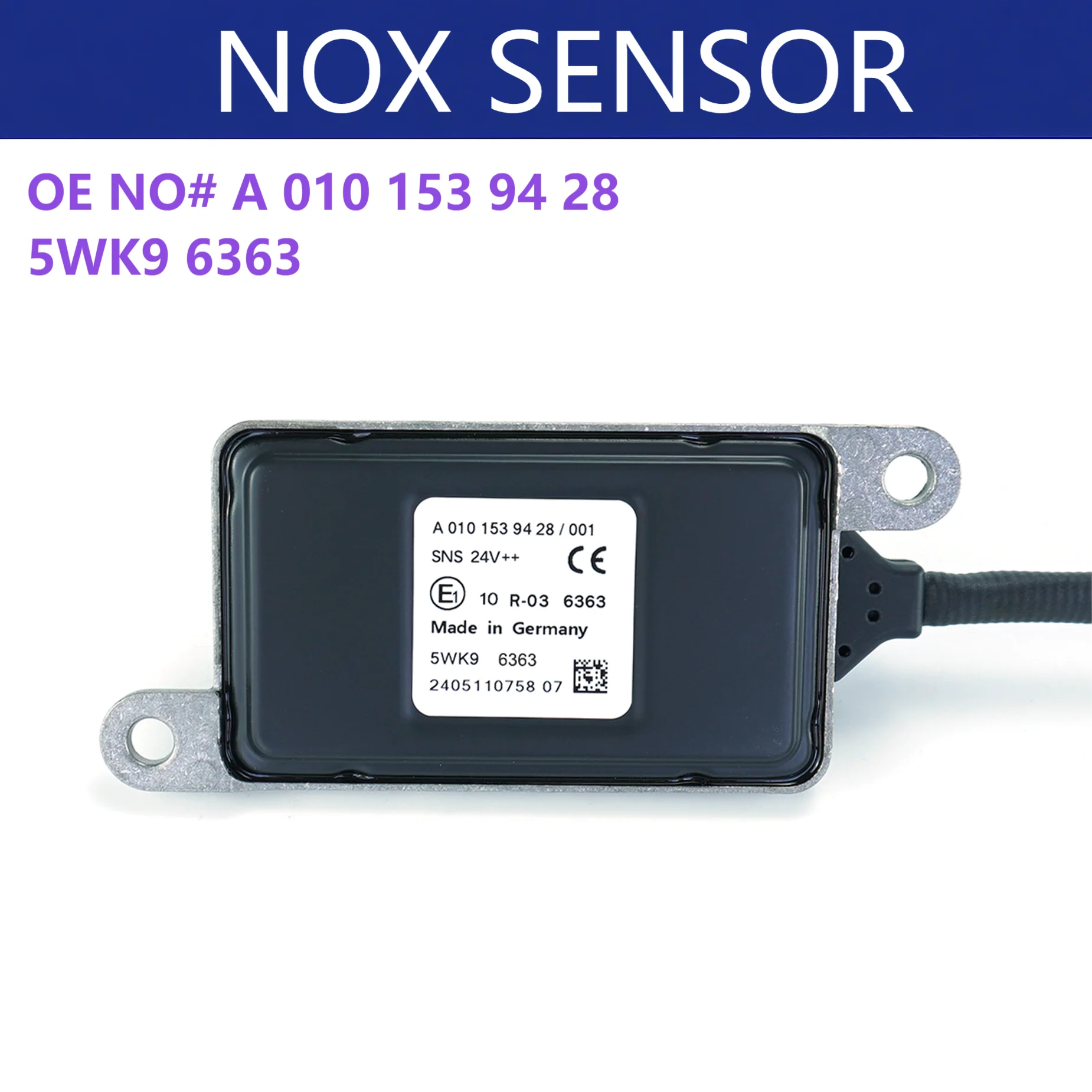 

A0101539428 5WK96363 5WK9 6363 NOX Sensor Nitrogen Oxygen Sensor For Mercedes-Benz Truck