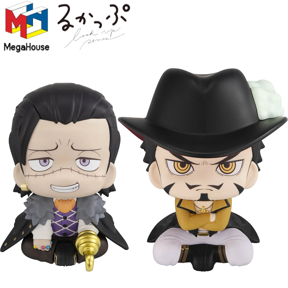 

Предпродажа, оригинальные Megahouse Look Up One Piece Sir Crocodile Mihawk Falkenauge, аниме Q Style, фигурки, модель игрушки, подарки для фанатов