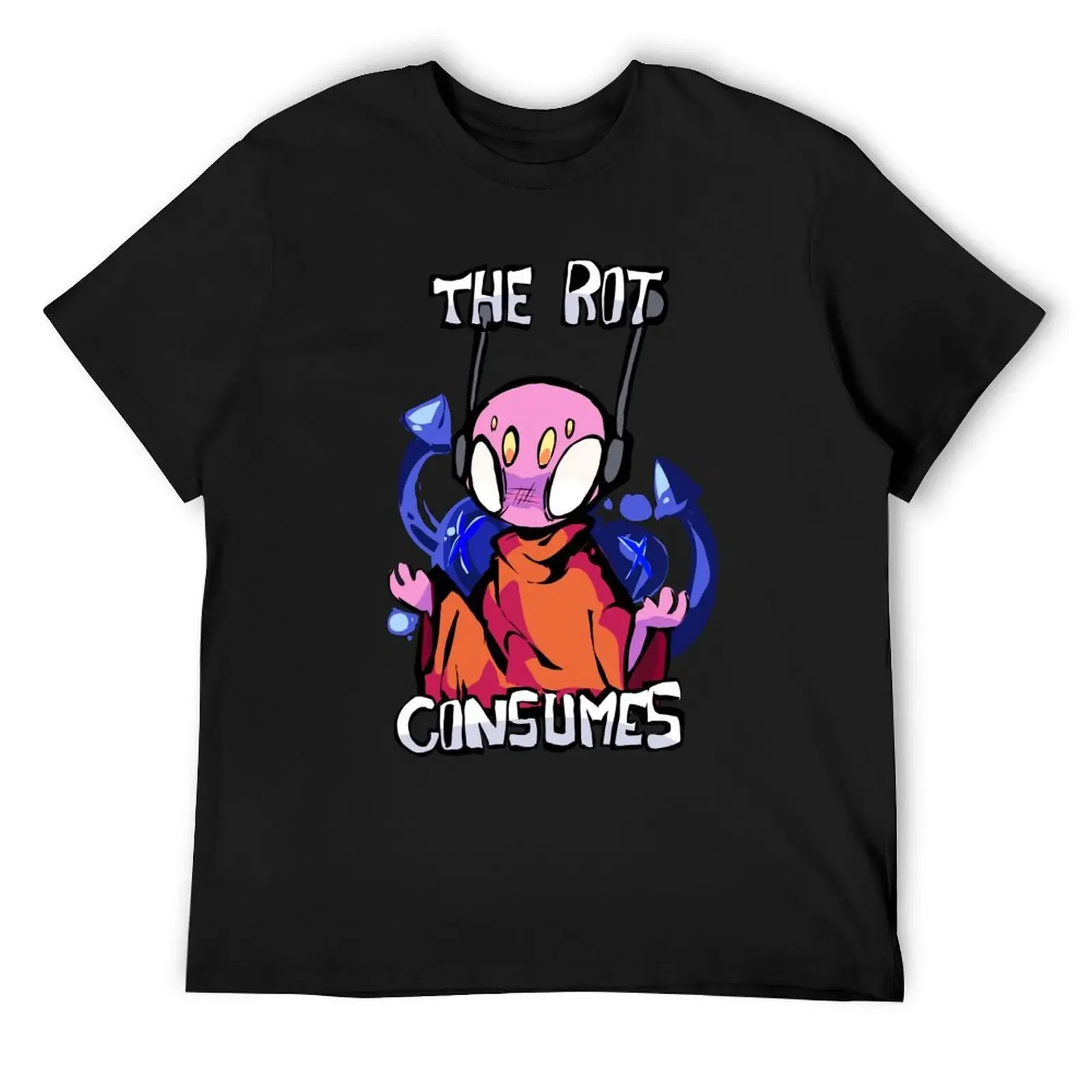 The rot consumes Five pebbles T-Shirt cheap stuff summer top graphic t shirt vintage mens graphic t-shirts anime