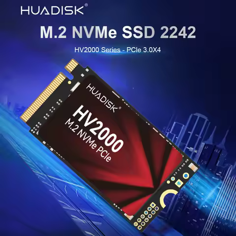 HUADISK M.2 NVMe SSD 2242 128GB 256GB 512GB 1TB Hard Disk M2 PCIe 3.0 Gen3x4 Portable Internal Solid State Drive for Computer