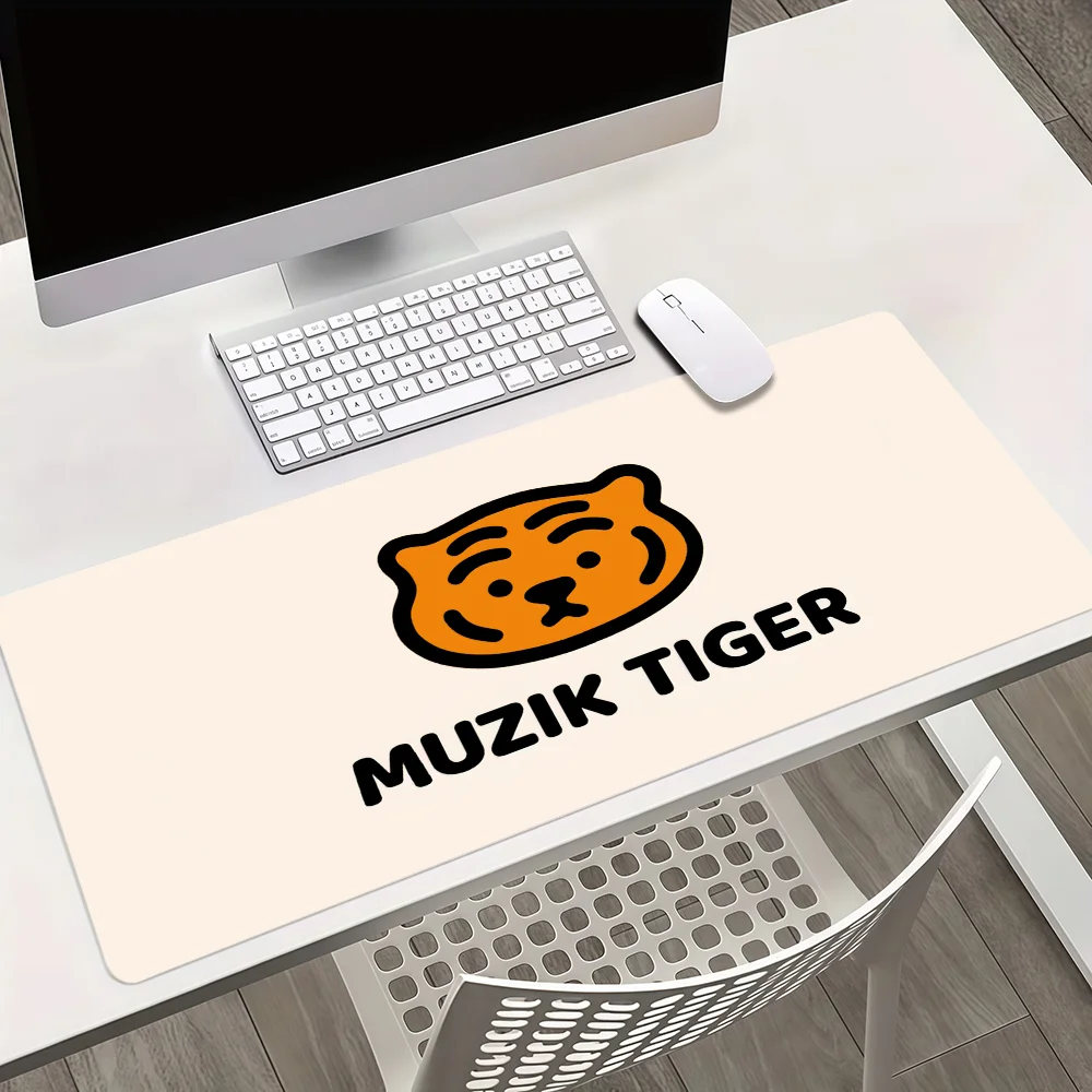 Kawaii M-MUZIK T-TIGERS Mouse Pad Non-slip Thickened MousePad Large Writing Lockedge Gaming Cushion Office Student
