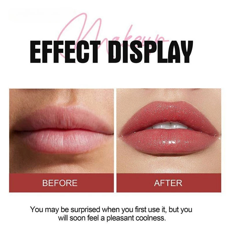 Juego de 6 piezas de brillo de labios de diamante, acabado brillante, aceite de labios hidratante, lujosa caja de regalo para mujer y novia, belleza