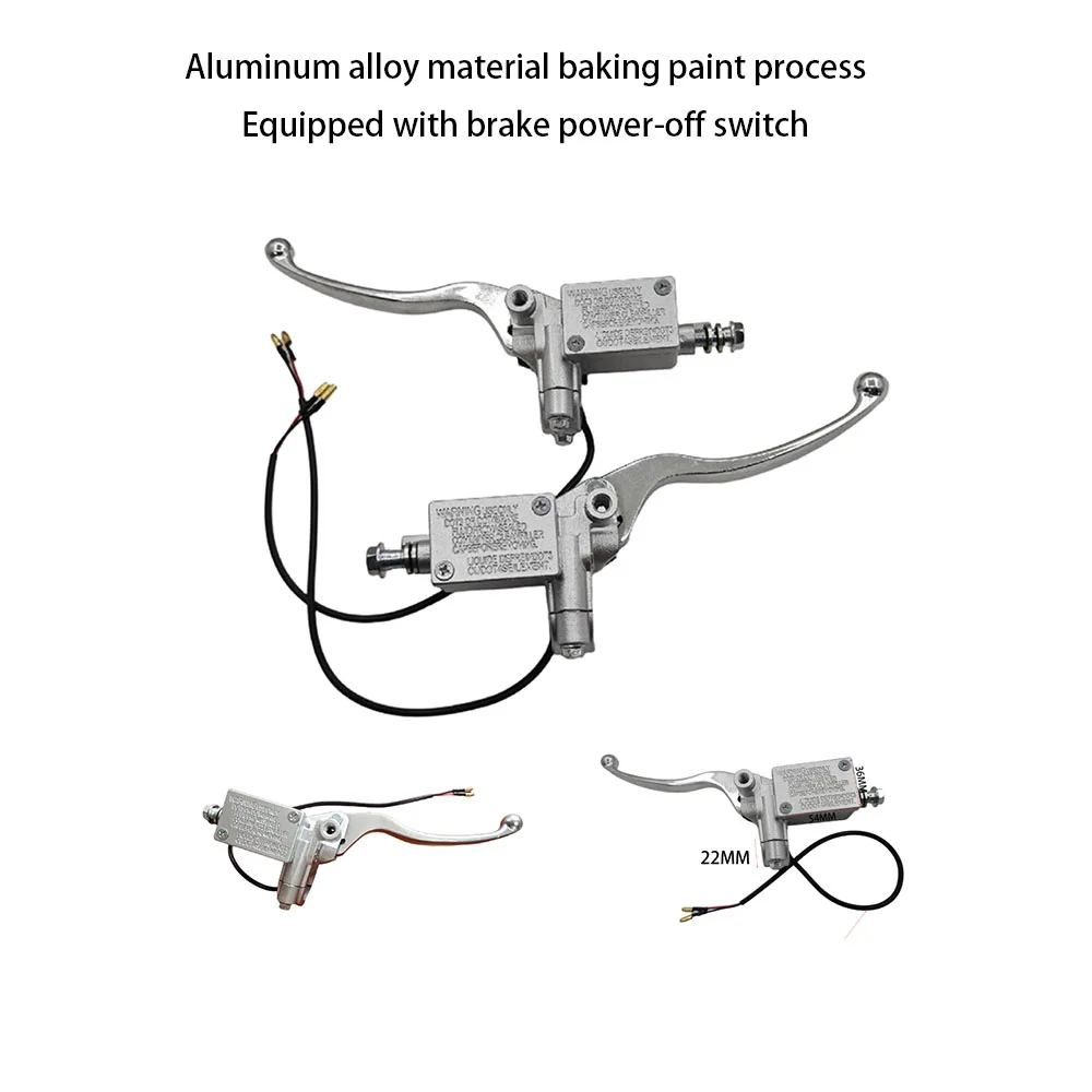 

Motorcycle Brake Pump Front Master Cylinder Hydraulic Brake Lever Right For Dirt Pit Bike ATV Quad Moped Scooter Buggy Go Kart