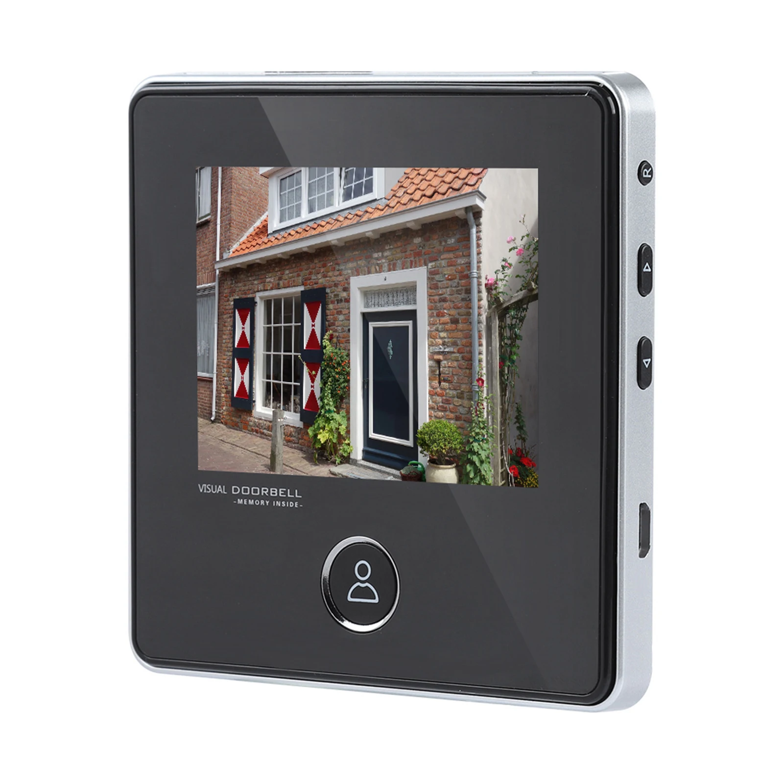 Premium Clear Image Stable Performance Security Peephole 0.3MP Doorbell Camera Night Vision Taking Photo Door Viewer LCD Monitor